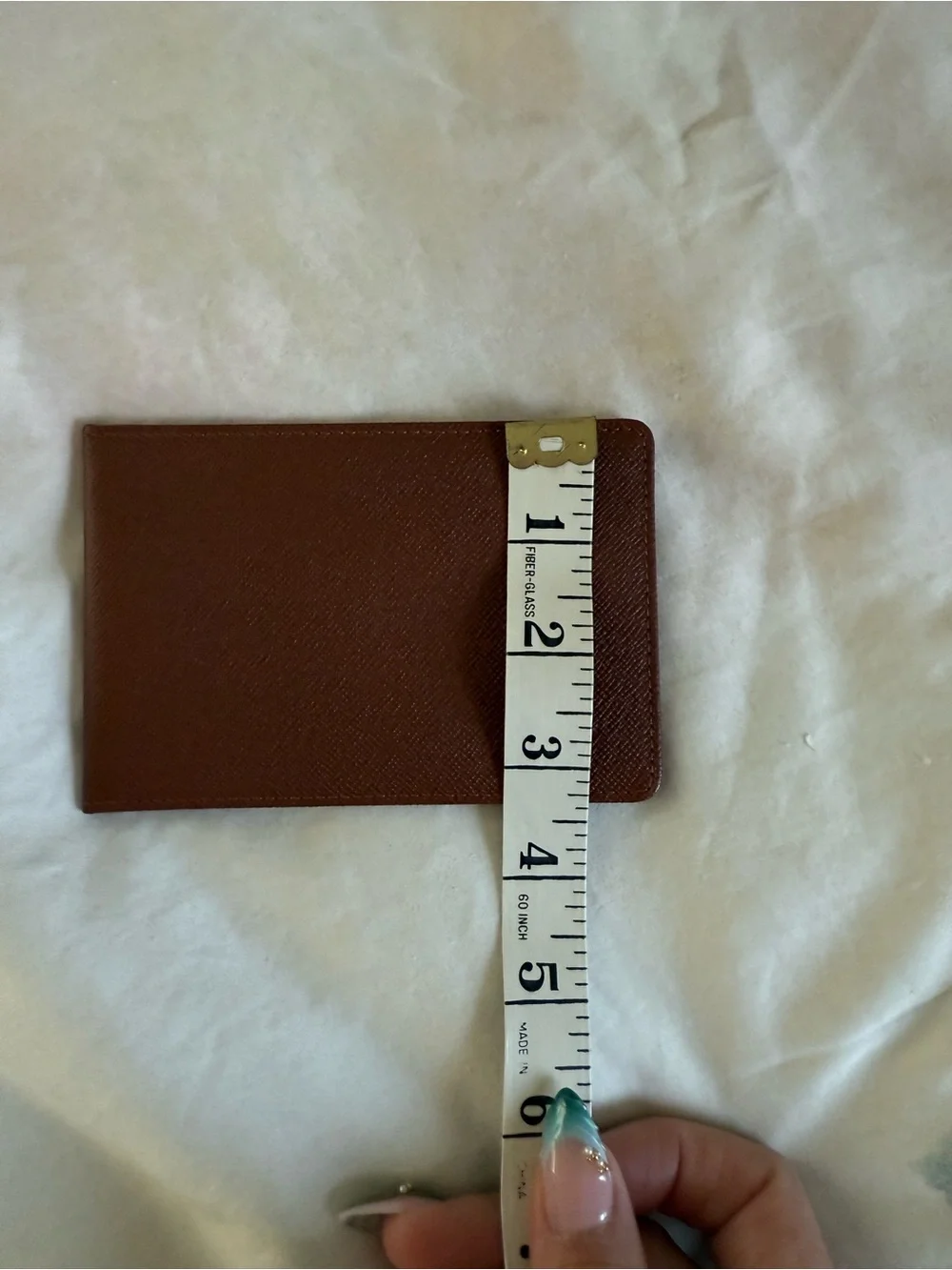 Louis Vuitton Taiga leather picture ID or card holder wallet
